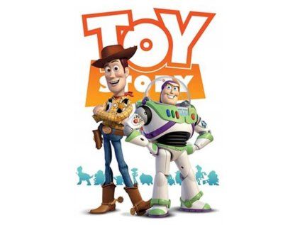 PLAKÁT 61 x 91,5 cm  TOY STORY|WOODY AND BUZZ