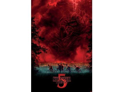 PLAKÁT 61 x 91,5 cm  STRANGER THINGS|VECNA SKY