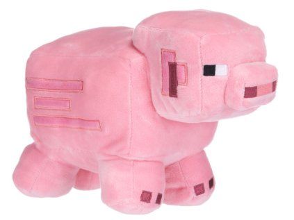 HRAČKA - FIGURKA PLYŠOVÁ|MINECRAFT  PIGLIN|VÝŠKA 30 cm