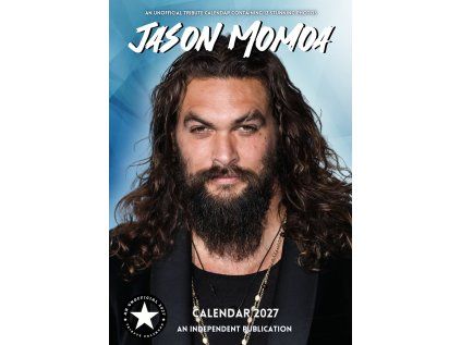KALENDÁŘ 2027|FILM  JASON MOMOA (29,7 x 42 cm) A3