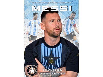 KALENDÁŘ 2027|FOTBAL  LIONEL MESSI (29,7 x 42 cm) A3