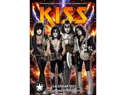 KALENDÁŘ 2027|HUDBA  KISS (29,7 x 42 cm) A3