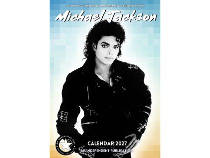 KALENDÁŘ 2027|HUDBA  MICHAEL JACKSON (29,7 x 42 cm) A3