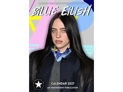 KALENDÁŘ 2027|HUDBA  BILLIE EILISH (29,7 x 42 cm) A3