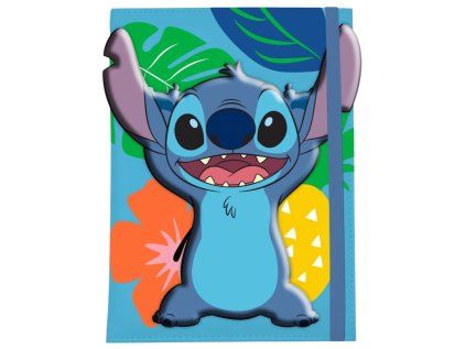 BLOK|ZÁPISNÍK A5|PREMIUM|DISNEY  LILO & STITCH|STITCH