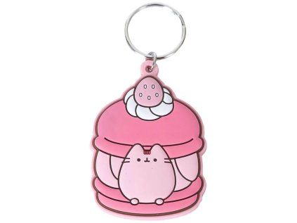 PŘÍVĚSEK NA KLÍČE|PUSHEEN  STRAWBERRY CAKE