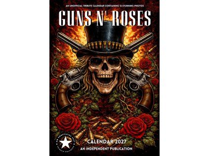 KALENDÁŘ 2027|HUDBA  GUNS N'ROSES (29,7 x 42 cm) A3
