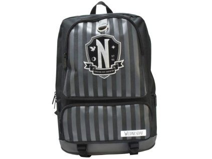 BATOH|NETFLIX|WEDNESDAY  NEVERMORE ACADEMY|40 x 28 x 14 cm