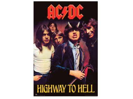 PLAKÁT 61 x 91,5 cm|AC/DC  HIGHWAY TO HELL|61 x 91,5 cm