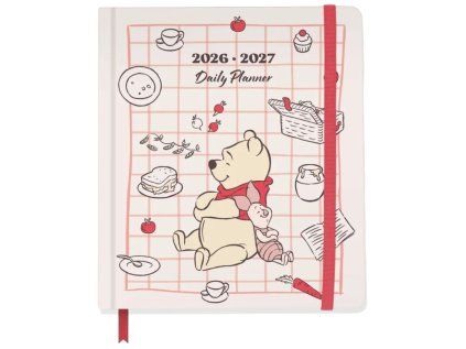 DIÁŘ 2026/2027|WINNIE THE POOH  DENNÍ|LEPENÁ VAZBA