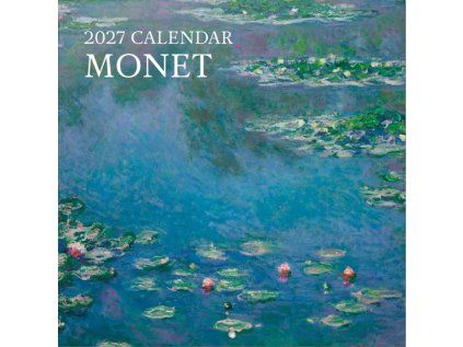 KALENDÁŘ 2027|ART  CLAUDE MONET (30 x 30|60 cm) SQ 16M