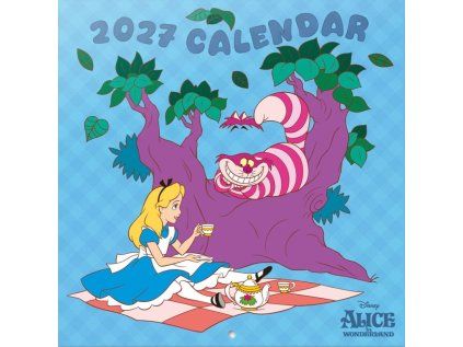 KALENDÁŘ 2027|DĚTSKÝ  ALICE IN WONDERLAND (30 x 30|60 cm)