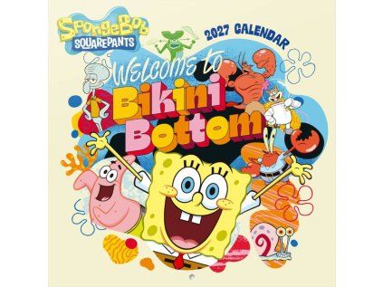 KALENDÁŘ 2027|FILM  SPONGEBOB (30 x 30|60 cm) SQ