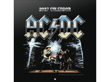KALENDÁŘ 2027|HUDBA  AC/DC (30 x 30|60 cm) SQ|16M