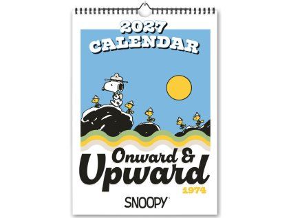 KALENDÁŘ 2027|KOMIKS  SNOOPY (29,7 x 42 cm) A3