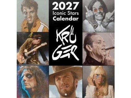 KALENDÁŘ 2027|ART  SEBASTIAN KRUGER (30 x 30|60 cm) SQ