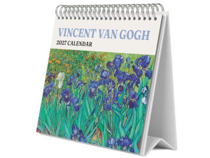 KALENDÁŘ 2027 STOLNÍ|ART  VINCENT VAN GOGH (20 x 17 cm)
