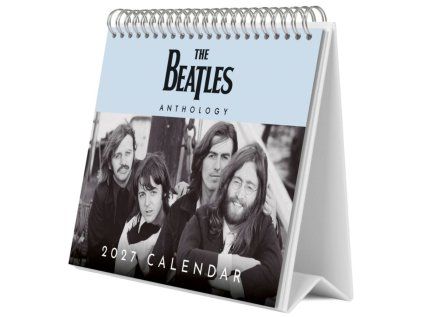 KALENDÁŘ 2027 STOLNÍ|HUDBA  THE BEATLES (20 x 17 cm)