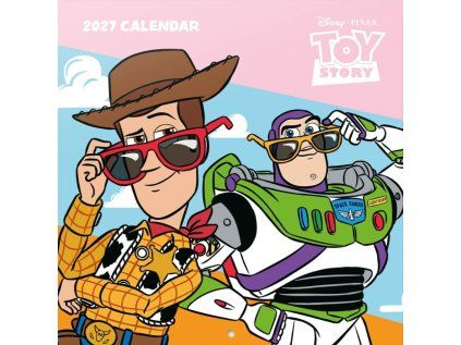 KALENDÁŘ 2027|DĚTSKÝ  TOY STORY (30 x 30|60 cm) SQ