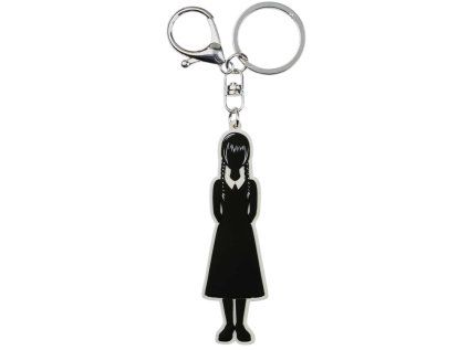 PŘÍVĚSEK NA KLÍČE|NETFLIX|WEDNESDAY  CHARACTER (2,7 x 9 cm)