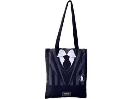 TAŠKA SHOPPING|NETFLIX|WEDNESDAY  UNIFORM|33 x 40 cm