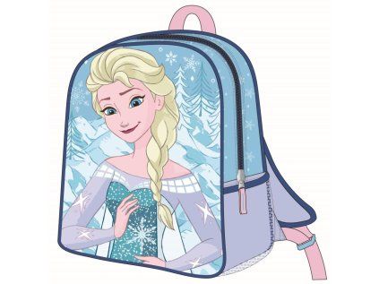 BATOH DĚTSKÝ 3D|DISNEY|FROZEN  PRINCESS ELZA|25 x 30 x 12 cm