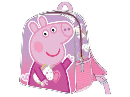 BATOH DĚTSKÝ 3D|PEPPA PIG  PEPPA WITH UNICORN|25 x 30 x 12 cm