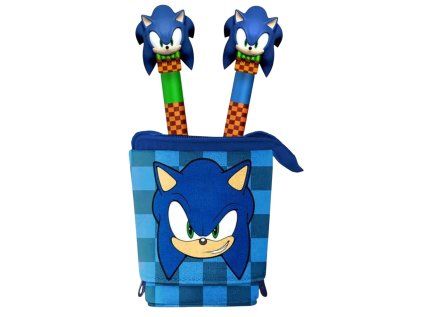 PENÁL NA TUŽKY SET3|SONIC  THE HEDGEHOG|12 x 17 x 7 cm