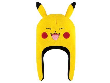 ČEPICE ÚPLETOVÁ ZIMNÍ  POKÉMON|PIKACHU