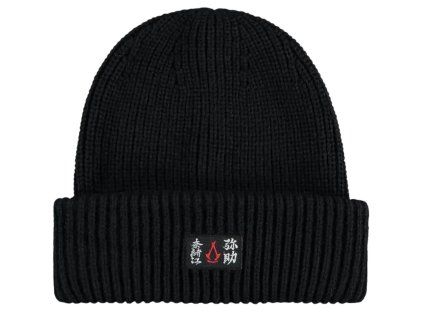 ČEPICE ZIMNÍ|KUKLA|ASSASSIN'S CREED  CREST|ČERNÁ|UNIVERZÁLNÍ