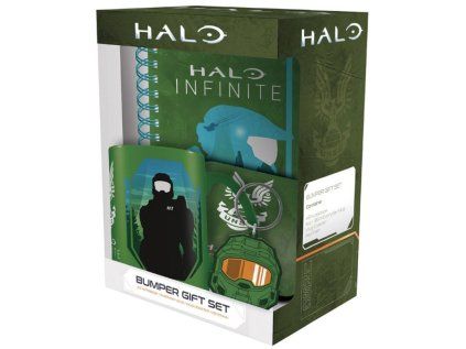 DÁRKOVÝ SET4 HRNEK|HALO  HRNEK-TÁCEK-KLÍČENKA-BLOK|INFINITE