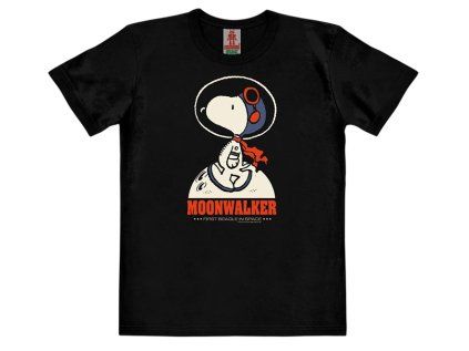 TRIČKO DĚTSKÉ|PEANUTS  MOONWALKER|ČERNÉ|VELIKOST 140 cm