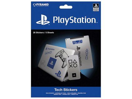 SAMOLEPKY NA ELEKTRONIKU  PLAYSTATION|5 LISTŮ|26 NÁLEPEK
