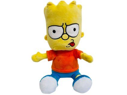 HRAČKA - FIGURKA PLYŠOVÁ|SIMPSONS  BART|VÝŠKA 26-32 cm
