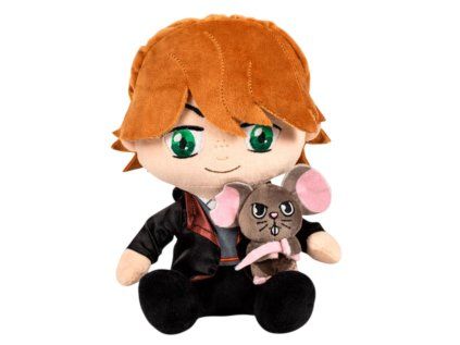 HRAČKA - FIGURKA PLYŠOVÁ  HARRY POTTER|RON WITH SCABBER|25 cm