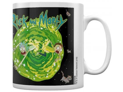 HRNEK KERAMICKÝ|RICK AND MORTY  315 ml|FLOATING CAT DIMENSION