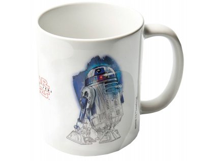 HRNEK KERAMICKÝ|STAR WARS VIII  315 ml|R2-D2 BRUSHSTROKE