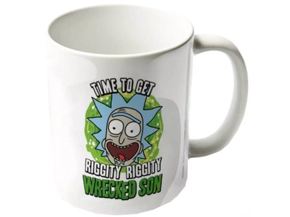 HRNEK KERAMICKÝ|RICK AND MORTY  315 ml|WRECKED SON