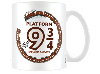 HRNEK KERAMICKÝ|HARRY POTTER  315 ml|KAWAII PLATFORM 9 3/4