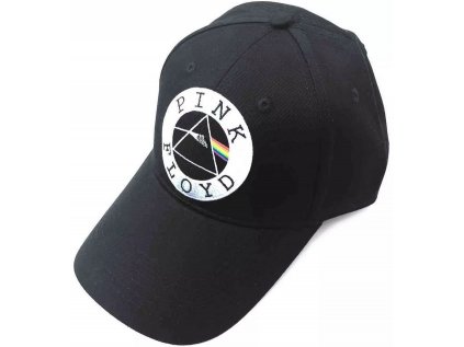 ČEPICE BASEBALLOVÁ|KŠILTOVKA  PINK FLOYD|CIRCLE LOGO|ČERNÁ