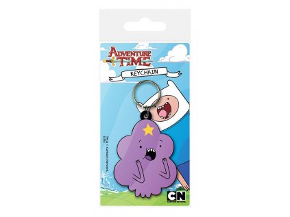 PŘÍVĚSEK NA KLÍČE|PRYŽOVÝ  ADVENTURE TIME|LUMPY SPACE PRINCESS