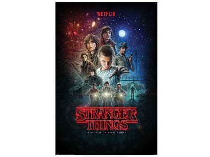 PLAKÁT 61 x 91,5 cm|STRANGER THINGS  SEASON 1|ONE SHEET