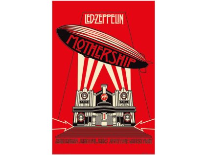 PLAKÁT 61 x 91,5 cm|LED ZEPPELIN  MOTHERSHIP RED