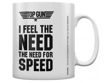 HRNEK KERAMICKÝ|TOP GUN  315 ml|THE NEED FOR SPEED