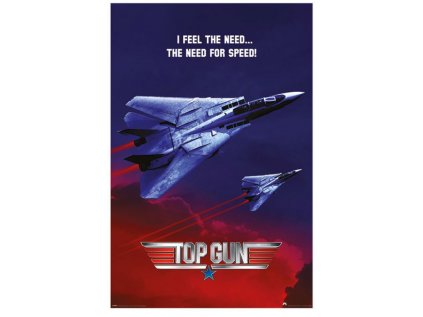 PLAKÁT 61 x 91,5 cm|TOP GUN  MAVERICK|THE NEED FOR SPEED