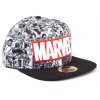 ČEPICE KŠILTOVKA|SNAPBACK|MARVEL  CLASSIC BOX LOGO|COMICS PRINT