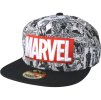 ČEPICE KŠILTOVKA|SNAPBACK|MARVEL  CLASSIC BOX LOGO|COMICS PRINT