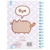 BLOK|ZÁPISNÍK A5|KROUŽKOVÁ VAZBA  WIRO|PUSHEEN SAYS HI