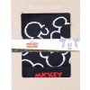 ZIMNÍ SET2|ČEPICE & ŠÁLA|DISNEY  MICKEY MOUSE SILHOUETTE|DÁRKOVÝ SET