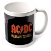HRNEK KERAMICKÝ|AC/DC  315 ml|HIGHWAY TO HELL